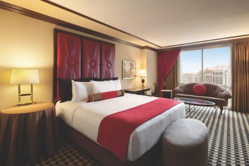 Red Room Room At Paris Las Vegas