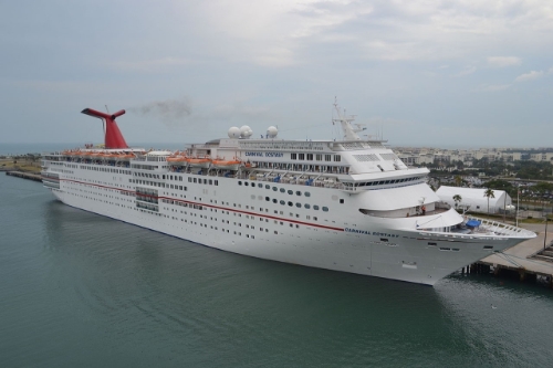 Carnival Ecstasy Ship At Carnival Cruise Lines