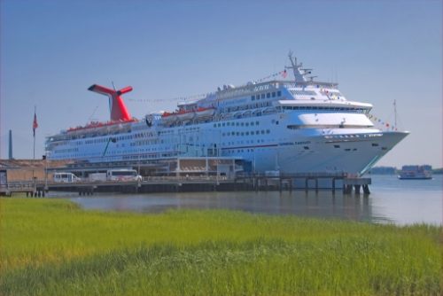 Carnival Fantasy Ship At Carnival Cruise Lines