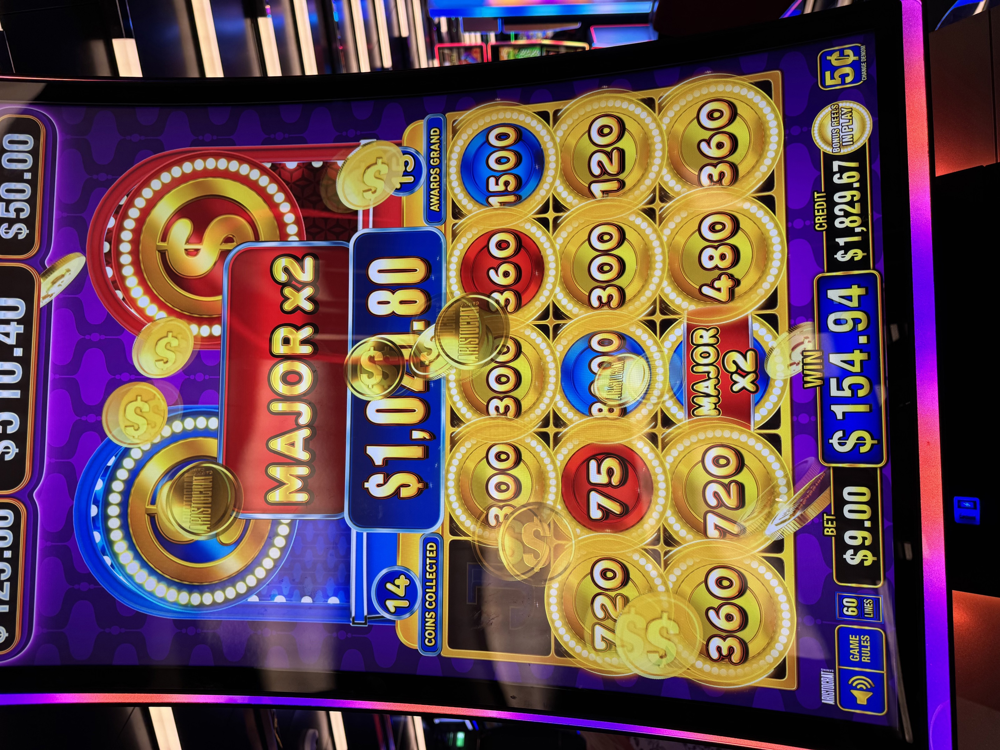 This machine paid 4 majors in a couple of hours. When I ... Post Image
